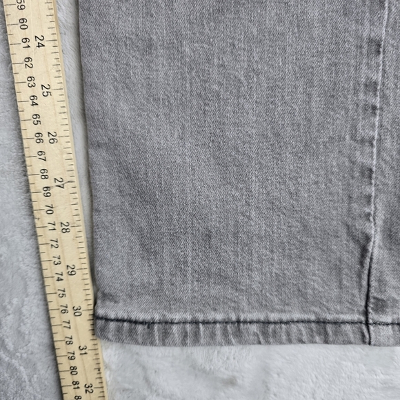 Levis 514 Gray Slim Straight 30x30 Jeans - Picture 6 of 9